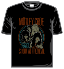 MOTLEY CRUE - VINTAGE WORLD TOUR DEVIL