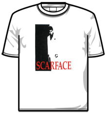 SCARFACE - BLACK AND WHITE