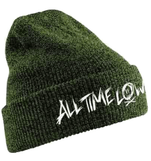 ALL TIME LOW - SCRATCH LOGO GREEN