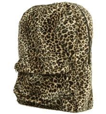 BAGS - FLUFFY LEOPARD